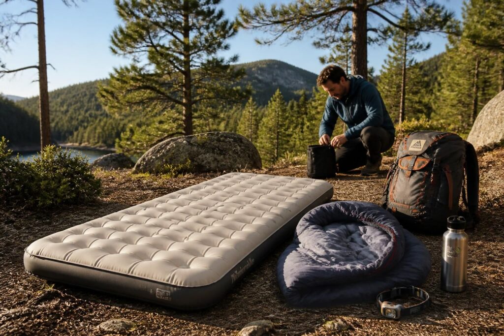 découvrez comment choisir un matelas de randonnée confortable pour garantir des nuits reposantes lors de toutes vos aventures en plein air.