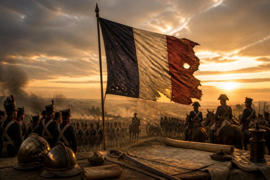 découvrez l'histoire symbolique du drapeau napoléonien, son origine, ses significations et son importance dans l'époque napoléonienne.