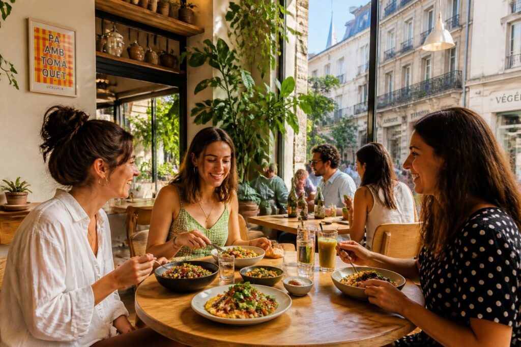 découvrez une expérience culinaire unique à montpellier en dégustant des plats végétariens savoureux, frais et généreux dans un cadre convivial et accueillant.
