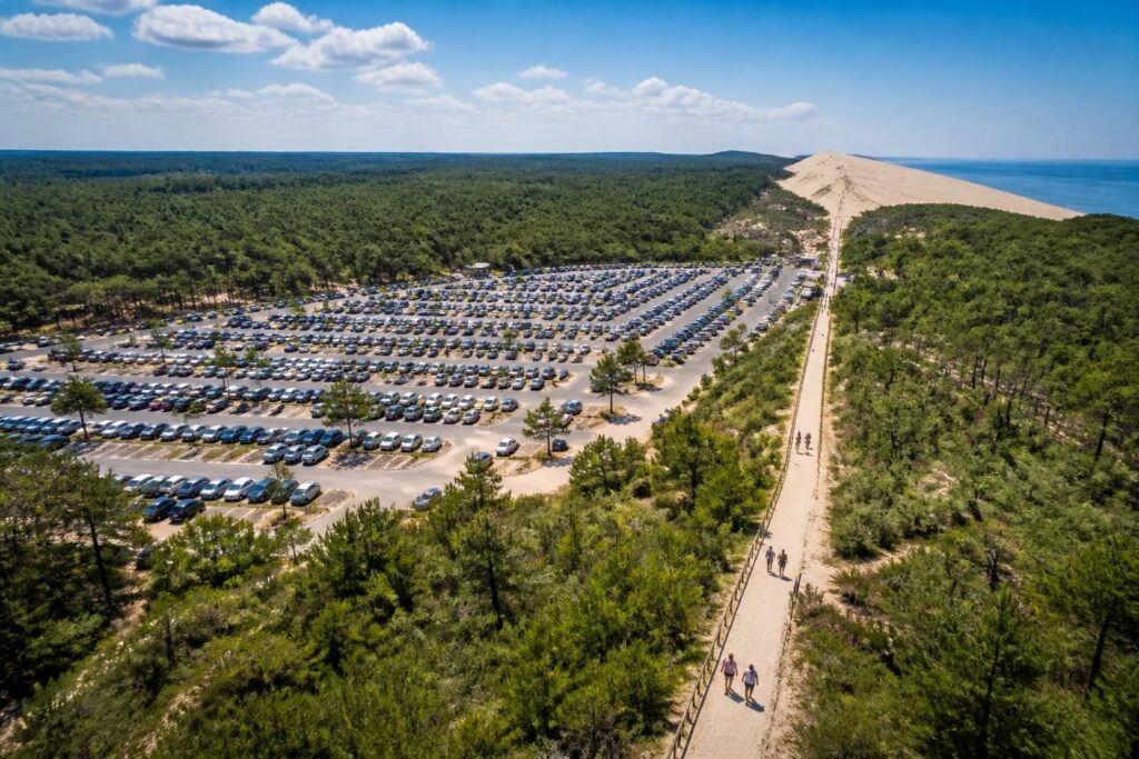 découvrez nos conseils pratiques pour se garer facilement sur le grand parking proche de la dune du pilat et profitez pleinement de votre visite.