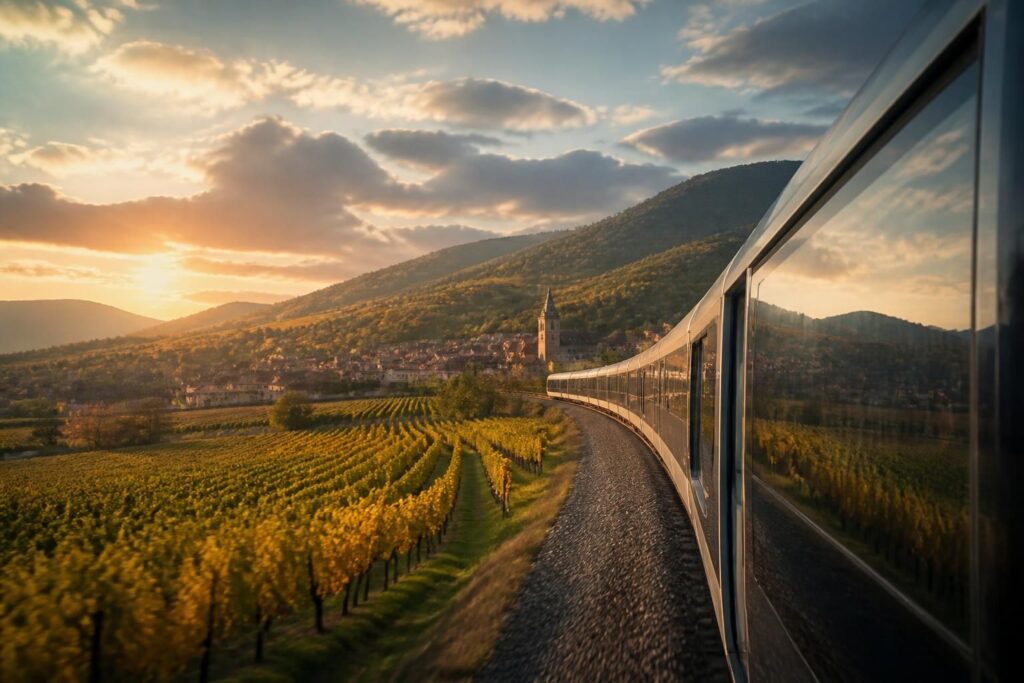 découvrez le trajet en train entre strasbourg et lille, une expérience unique à travers les paysages variés et les régions emblématiques de la france.