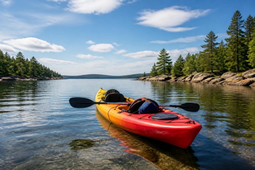 découvrez le kayak sit on top, une activité conviviale et accessible pour explorer facilement les eaux calmes et profiter pleinement de la nature.