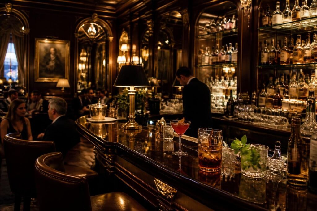 découvrez le bar the ritz, une adresse emblématique où savourer un verre dans une ambiance élégante et conviviale.