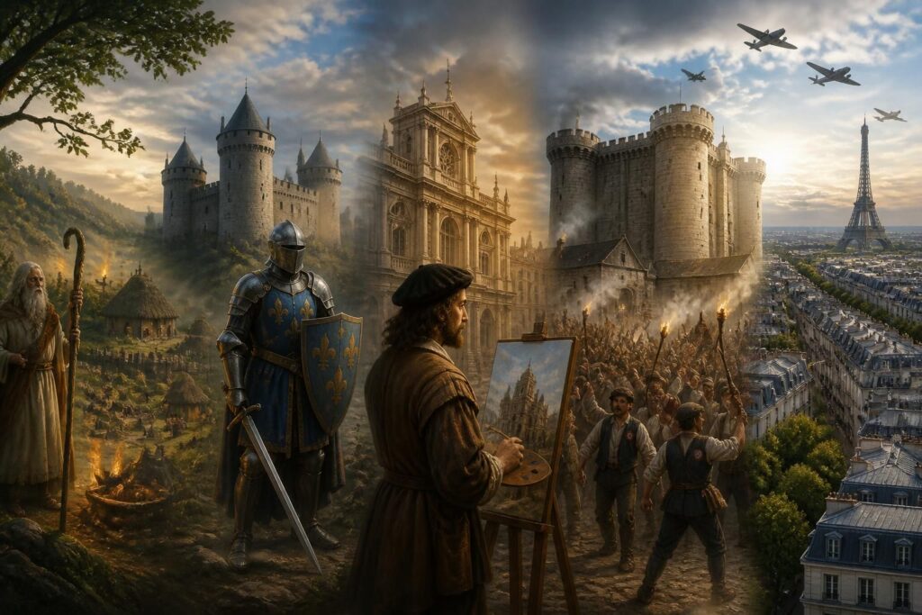 découvrez un survol captivant de l’histoire de france en explorant ses grandes étapes majeures qui ont façonné la nation.