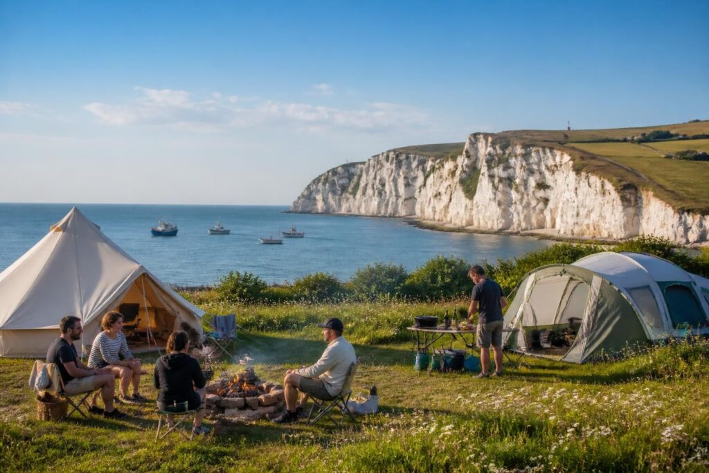découvrez des vacances inoubliables en camping à wissant, entre la mer fraîche et les imposantes falaises du nord, pour un séjour nature et détente.