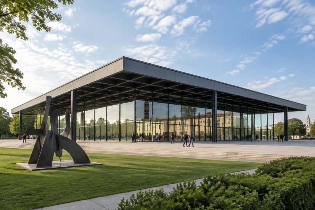 découvrez la neue nationalgalerie de berlin : œuvres incontournables, architecture emblématique, horaires et conseils pratiques pour préparer votre visite.