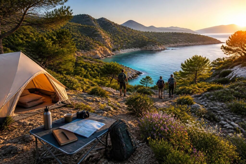 découvrez majorque autrement en partant en camping pour explorer ses paysages variés, entre plages, montagnes et villages pittoresques.