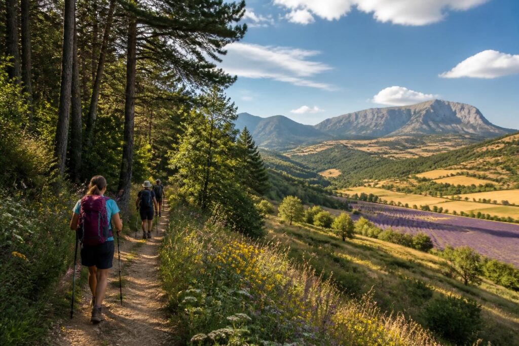 explorez les magnifiques sentiers de randonnée autour de digne-les-bains, entre paysages variés et découvertes naturelles uniques. parfait pour les amateurs de nature et d’aventure.